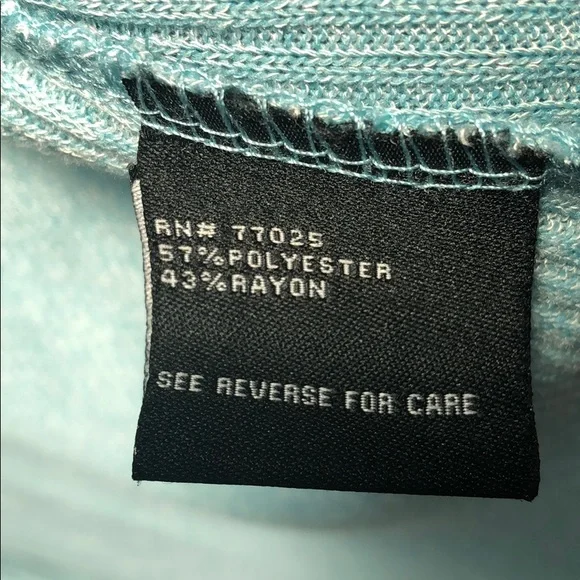 G by Giuliani Light Blue Long Knit Cardigan - Picture 6 of 8